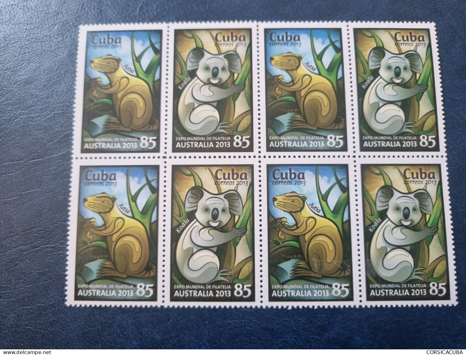 CUBA  NEUF  2013   AUSTRALIA  //  PARFAIT  ETAT  //  1er  CHOIX  //  Bloc De 4 - Unused Stamps