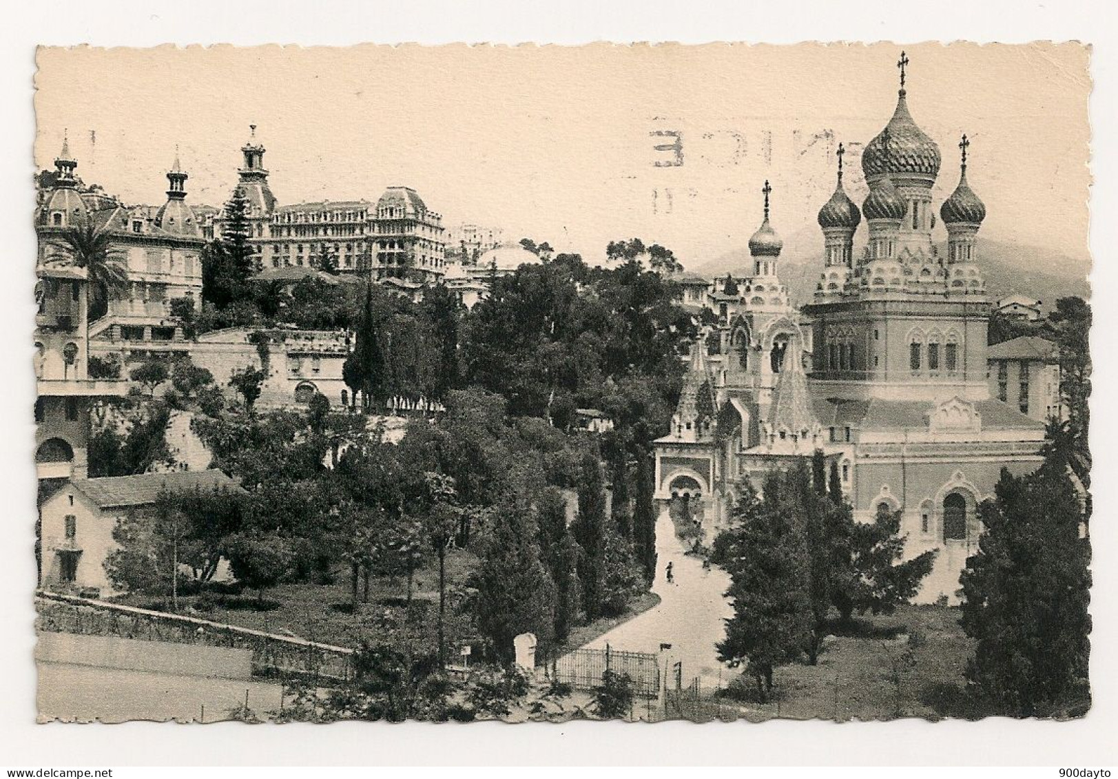 NICE L'église Russe. Le Lycée Du Parc Impérial. - Monuments