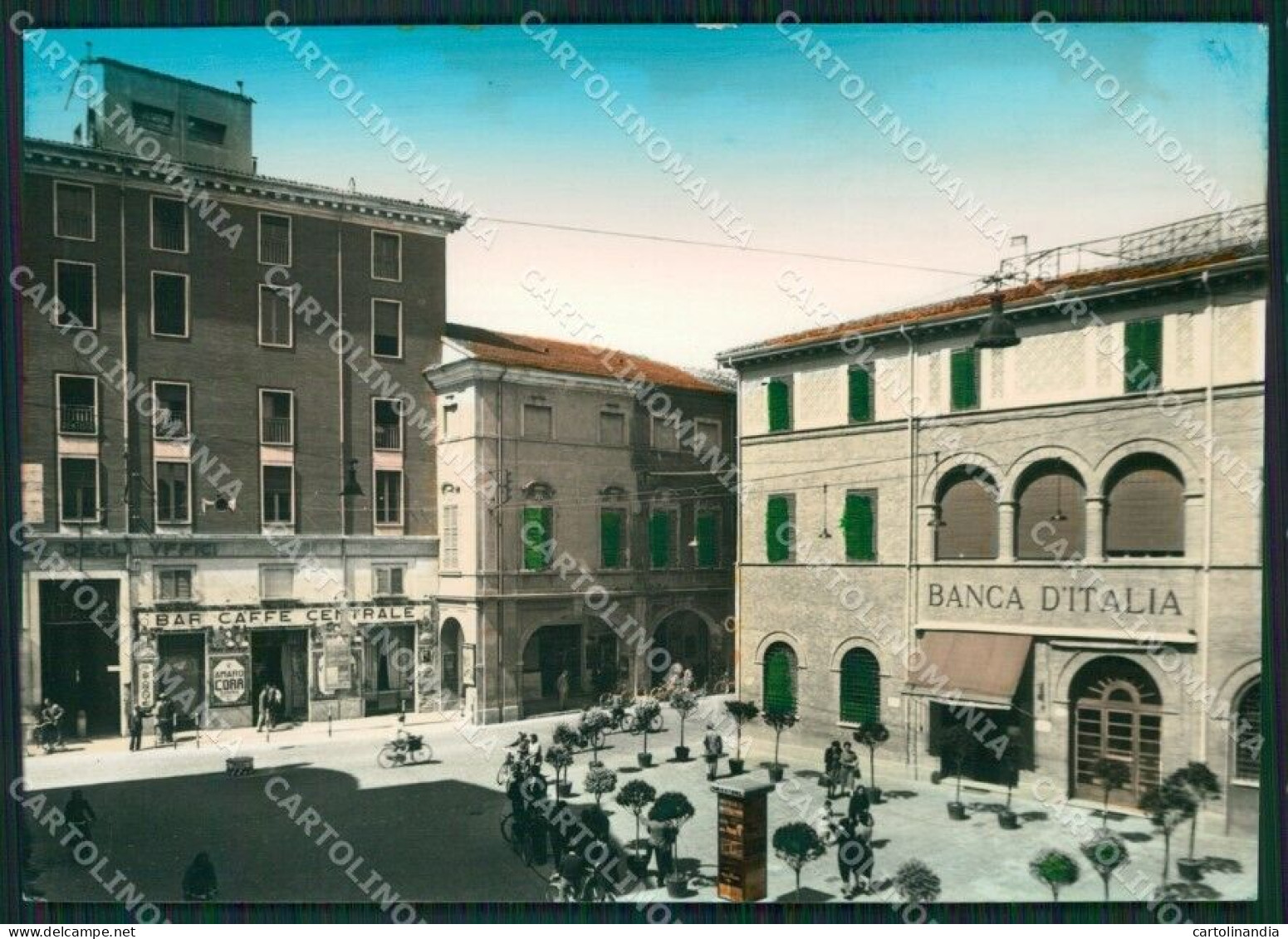 Forlì Cesena Banca Foto FG Cartolina ZK6549 - Forli