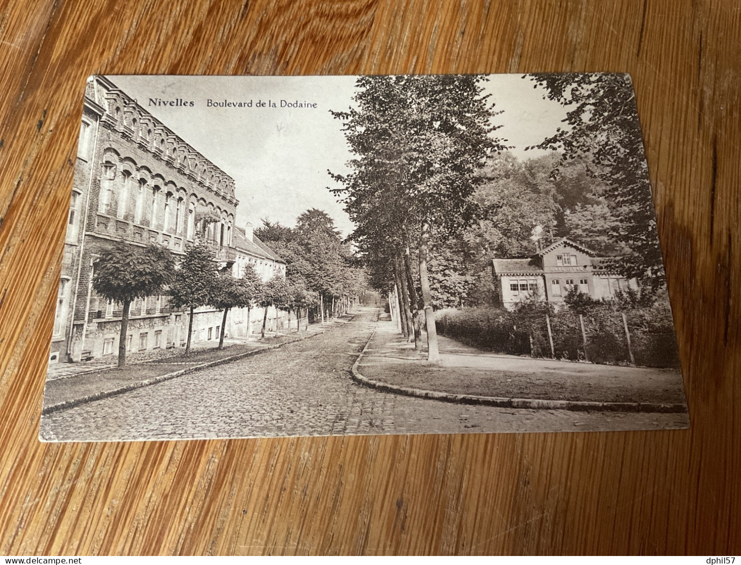 CP Ancienne De Nivelles : Boulevard De La Dodaine (1928) - Nijvel