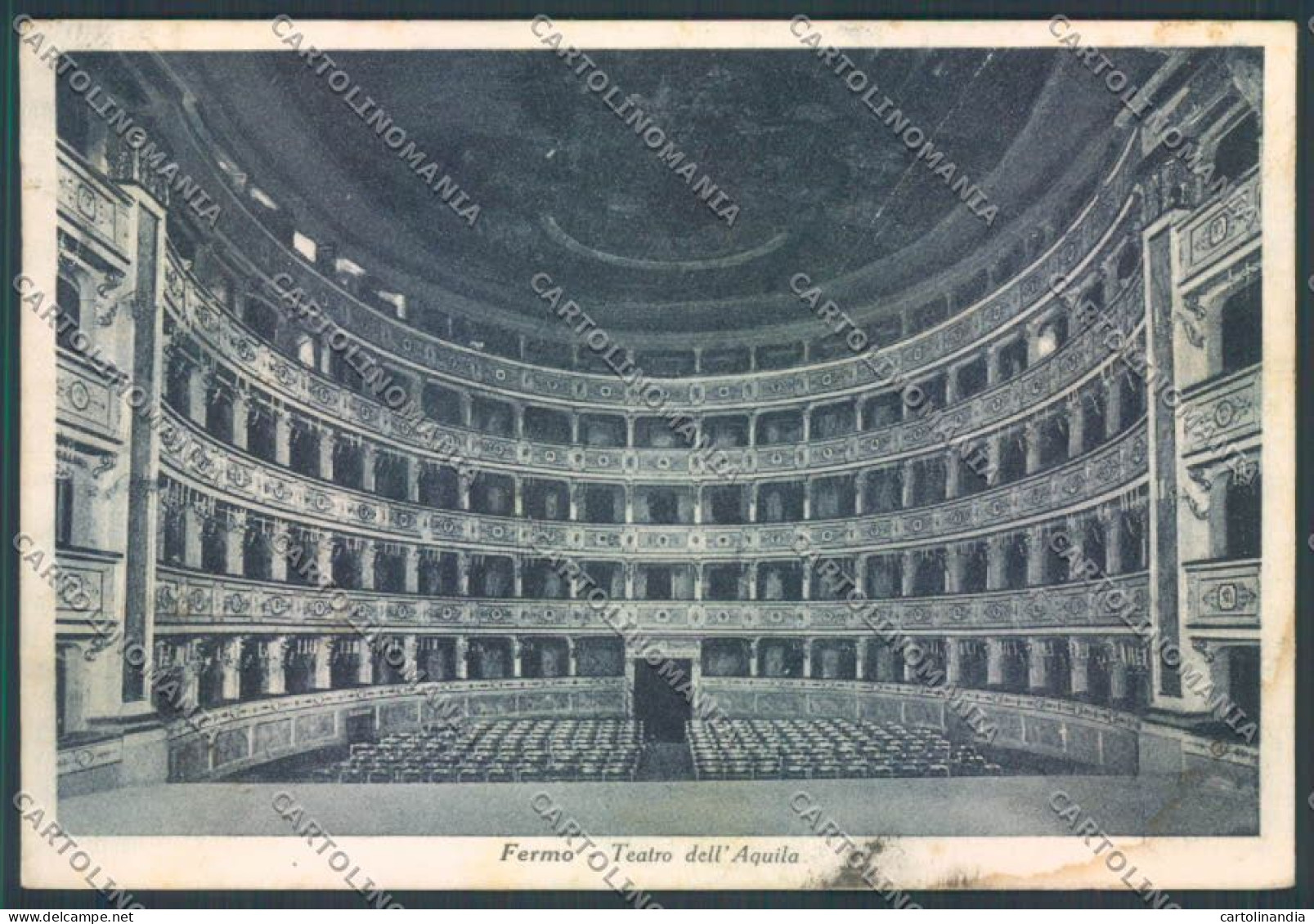 Ascoli Piceno Fermo Programma Teatro FG Cartolina ZF6738 - Ascoli Piceno