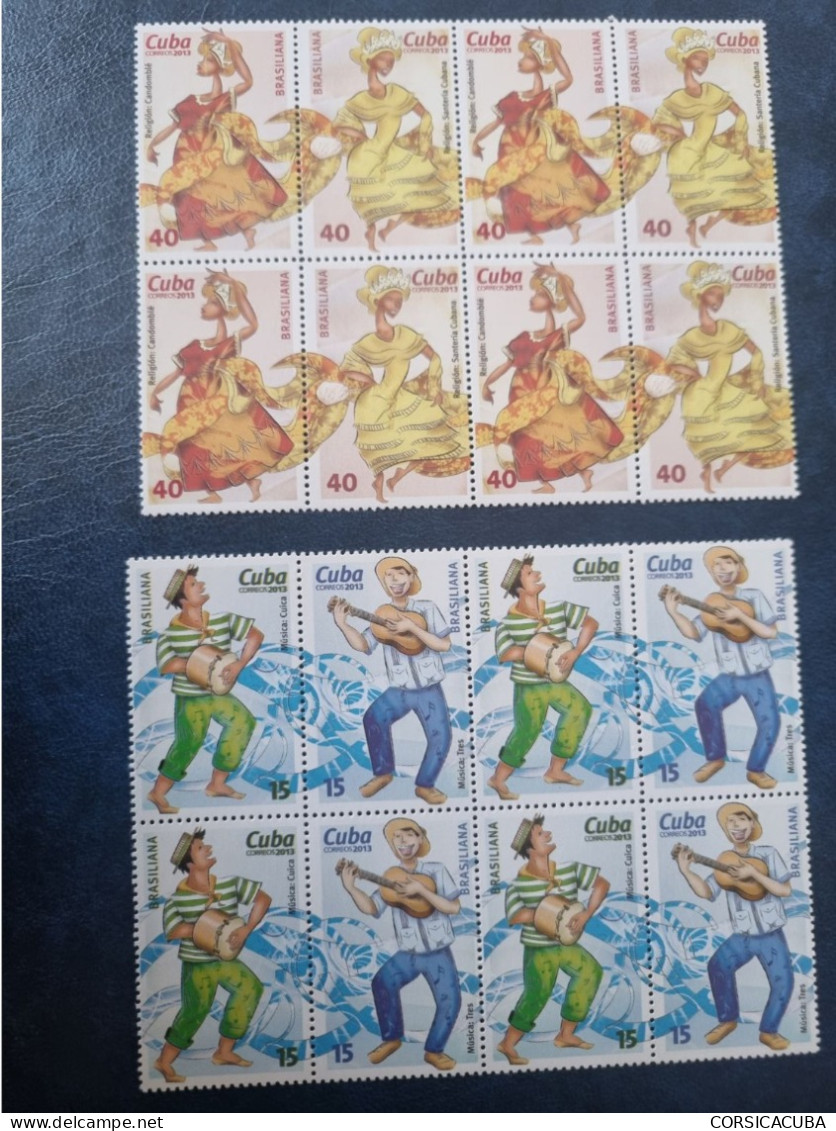 CUBA  NEUF  2013   BRASILIANA  //  PARFAIT  ETAT  //  1er  CHOIX  //  Bloc De 4 - Unused Stamps