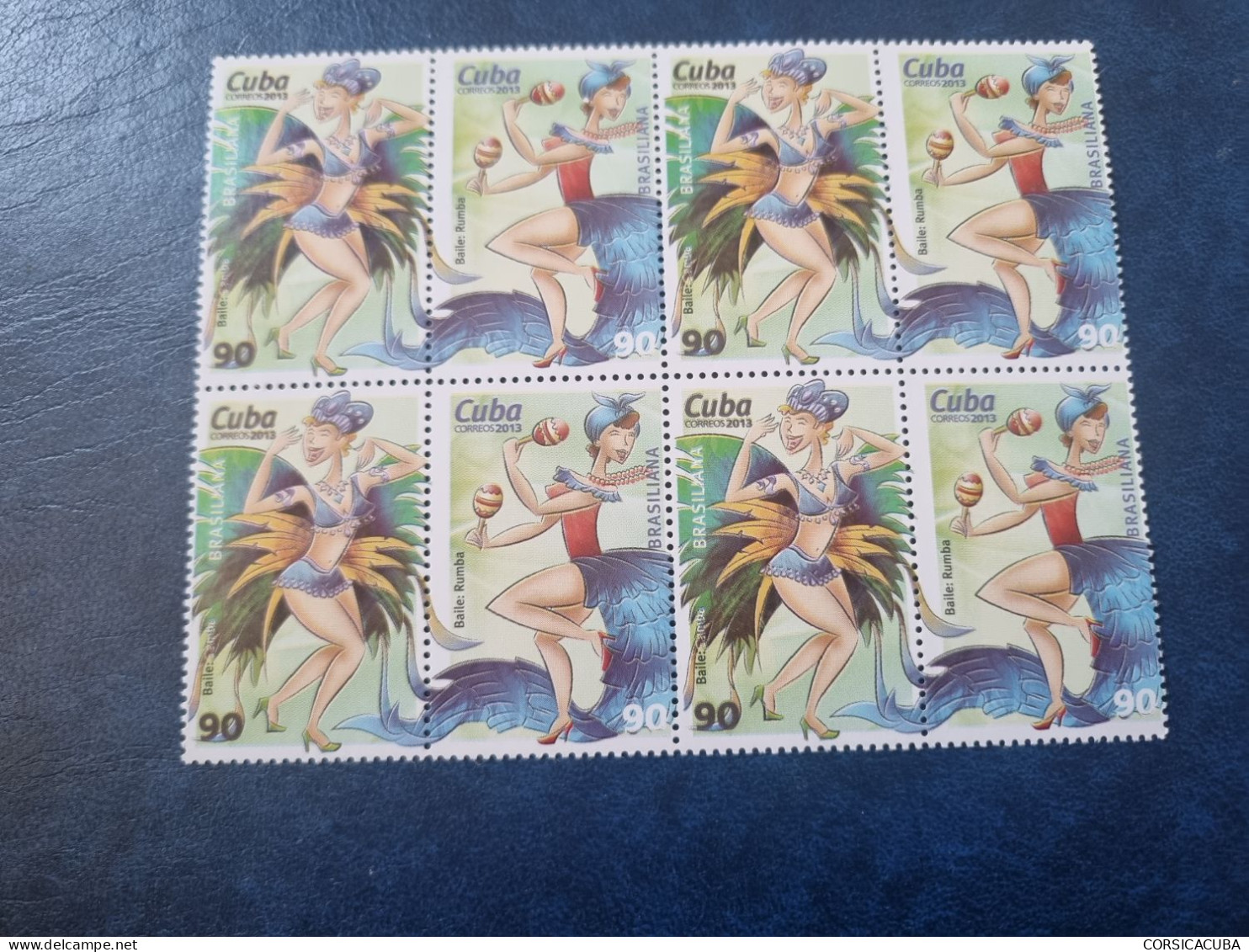 CUBA  NEUF  2013   BRASILIANA  //  PARFAIT  ETAT  //  1er  CHOIX  //  Bloc De 4 - Unused Stamps