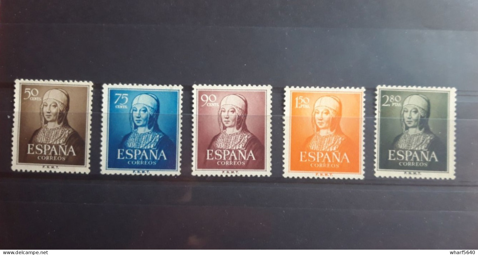 Espagne N° 811 / 15 X 5è Cente. De La Naissance D' Isabelle La Catholique ; NEUFS SANS GOMME, TB - Unused Stamps