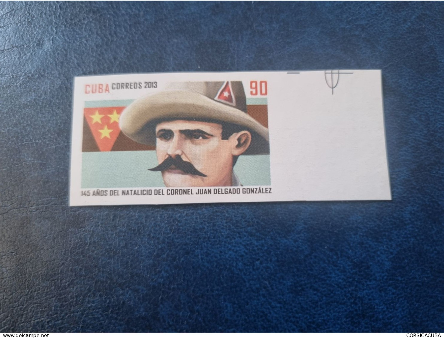 CUBA  NEUF  2013   JUAN  DELGADO  GONZALEZ  //  PARFAIT  ETAT  //  1er  CHOIX  //  Non Dentelé Avec Gomme - Unused Stamps