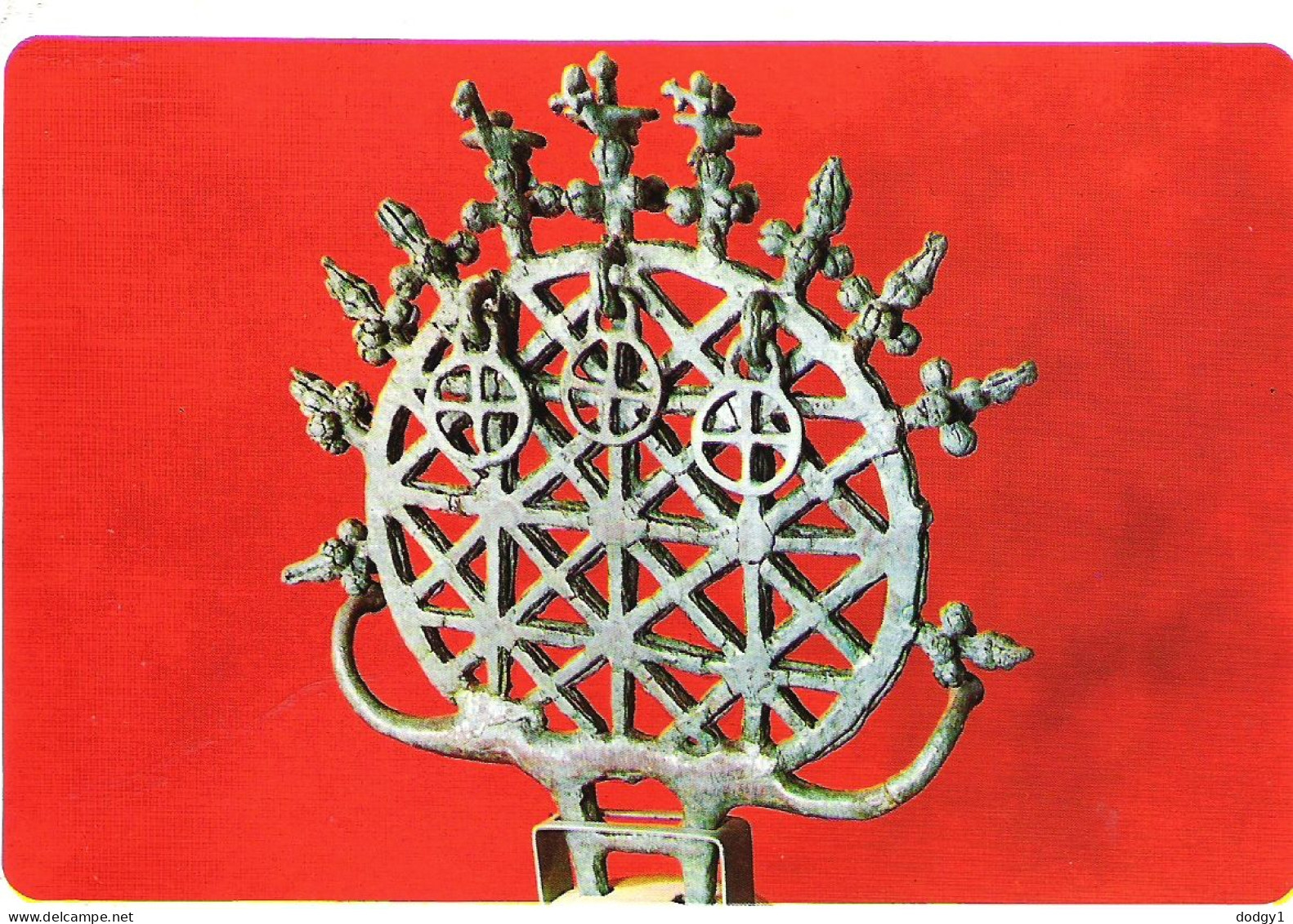 HITTITE RELIGIOUS STANDARD, MUSEUM OF ANATOLIAN CIVILIZATIONS, ANKARA, TURKEY. UNUSED POSTCARD Mm6 - Musées