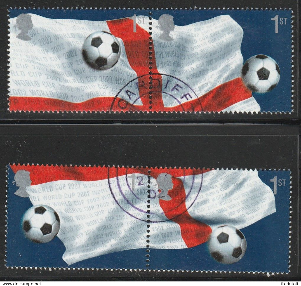 GRANDE BRETAGNE - N°2335/8 Obl (2002) - Used Stamps