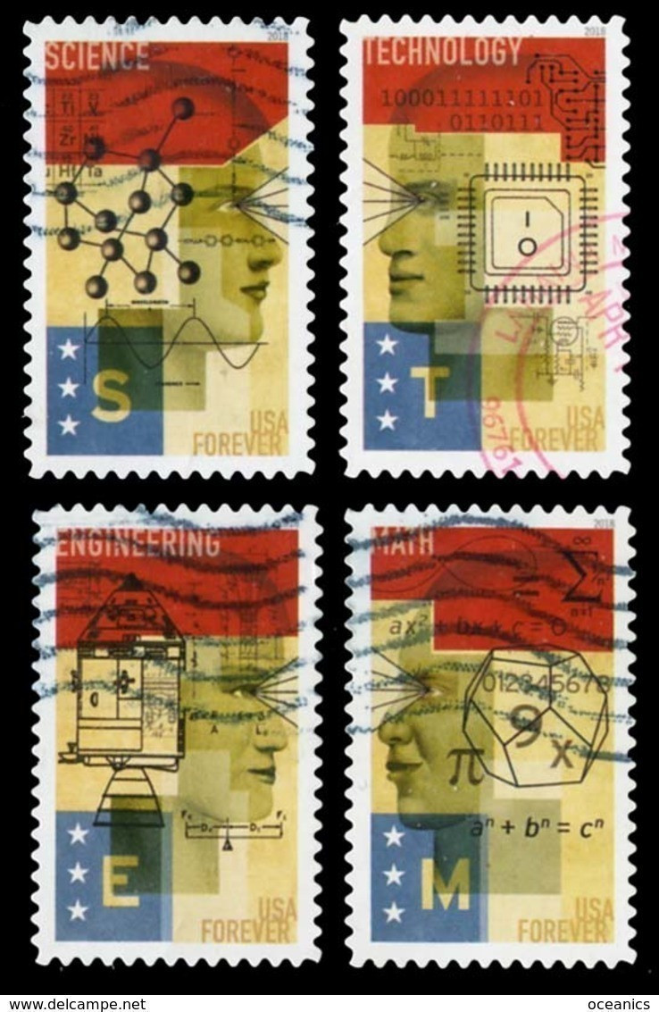 Etats-Unis / United States (Scott No.5276-79 - Science, Technology) (o) Set - Usados