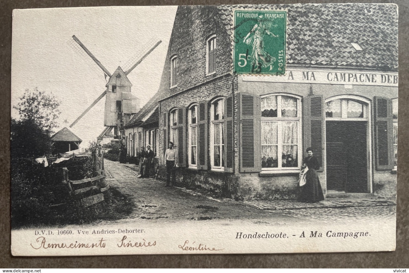 HONDSCHOOTE Moulin à Ma Campagne - Hondshoote