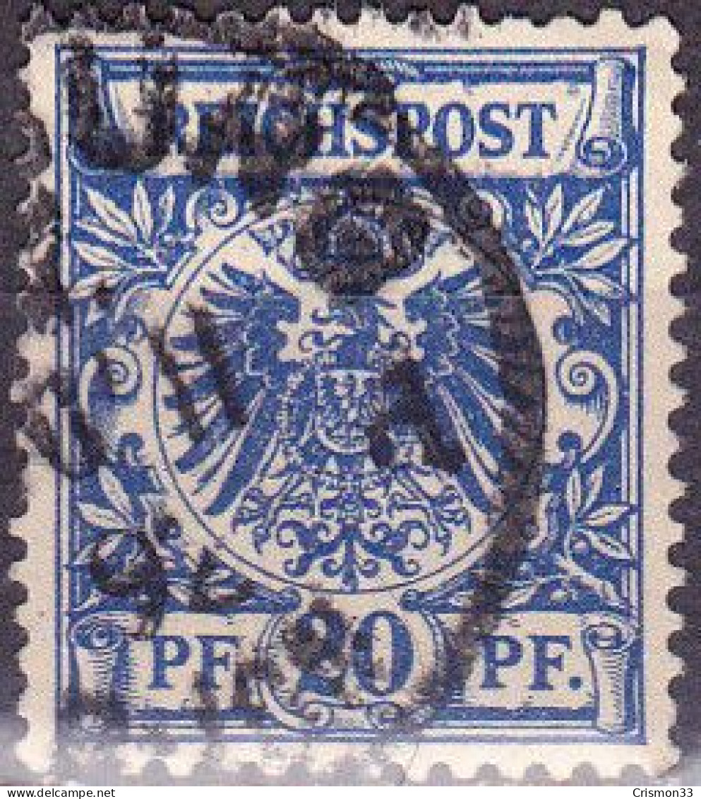1889 - 1900 - ALEMANIA - IMPERIO - YVERT 48 - Oblitérés