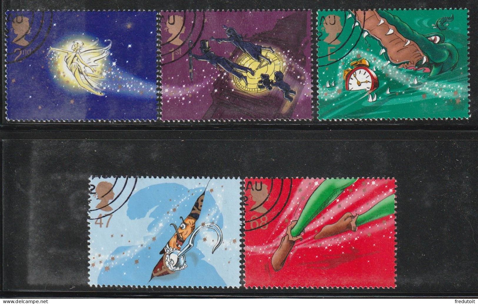 GRANDE BRETAGNE - N°2358/62 Obl (2002) - Used Stamps