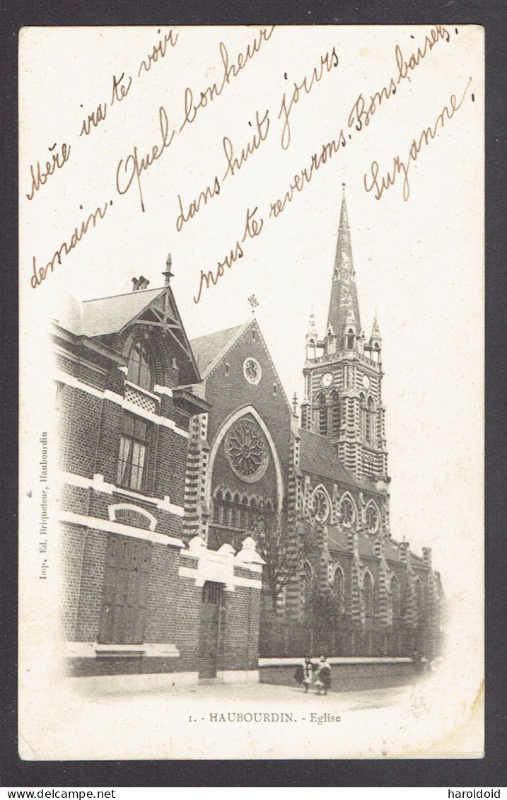 CPA 59 - HAUBOURDIN - EGLISE - Haubourdin