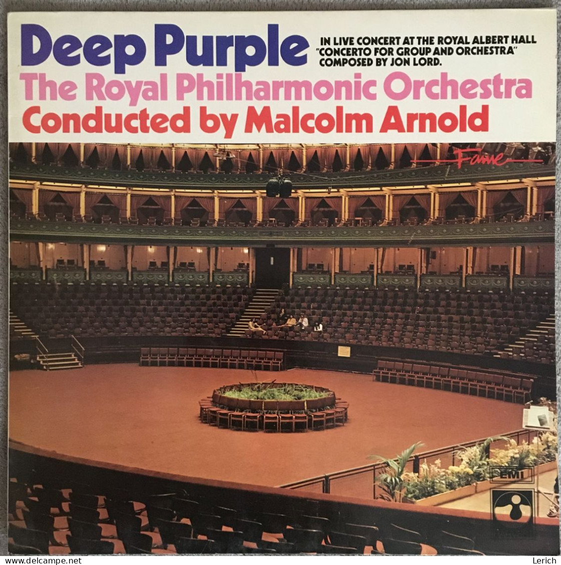 Deep Purple And The Royal Philharmonic Orchestra* Conducted By Malcolm Arnold - Hard Rock En Metal