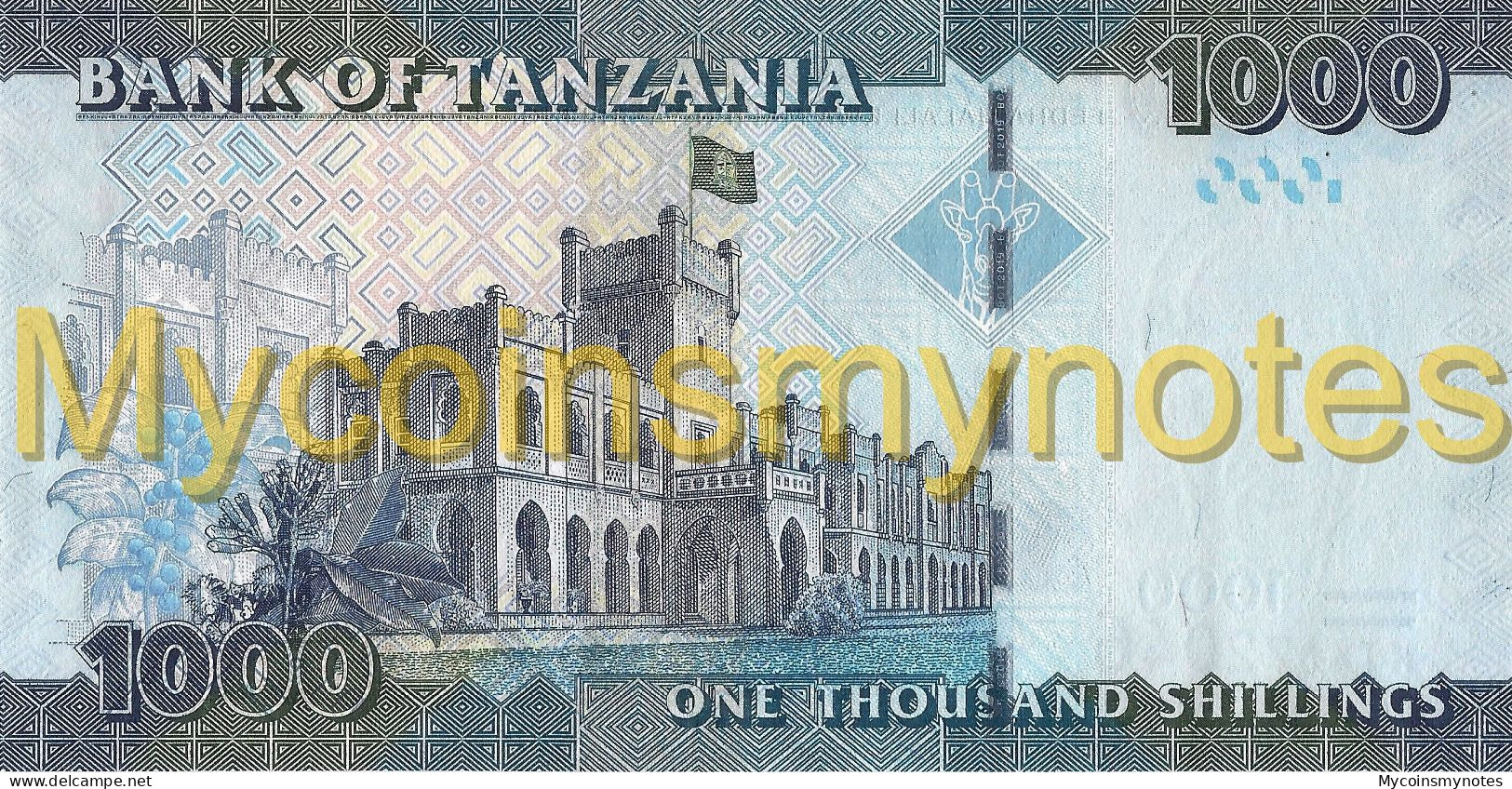 TANZANIA, 1000 SHILLINGS, 2019 Pick NEW, UNC - Tansania