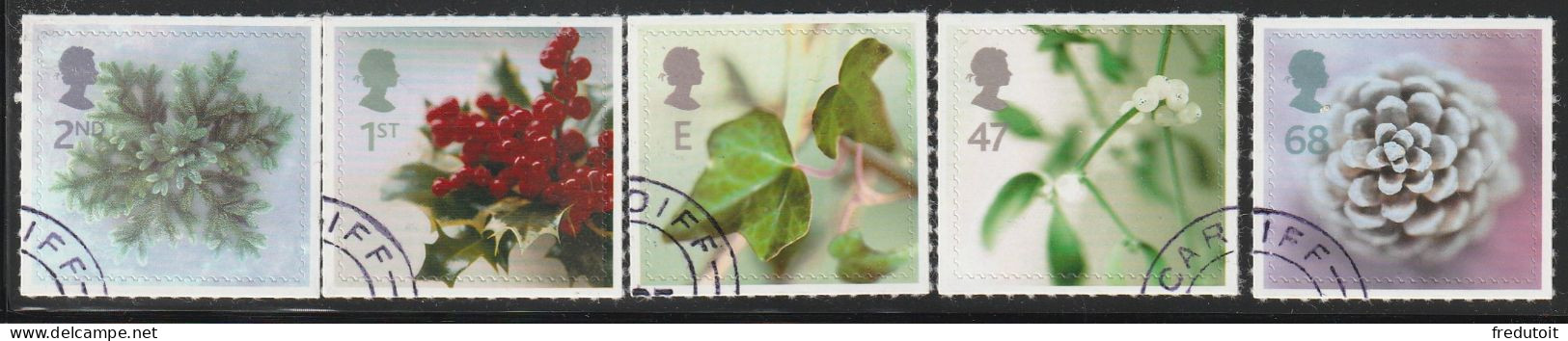 GRANDE BRETAGNE - N°2379/83 Obl (2002) - Used Stamps