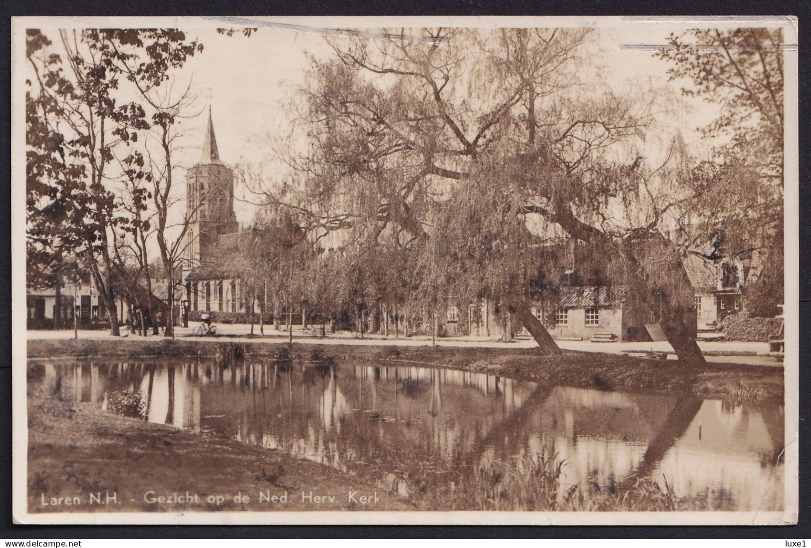 NETHERLANDS ,  LAREN    ,    OLD POSTCARD - Laren (NH)