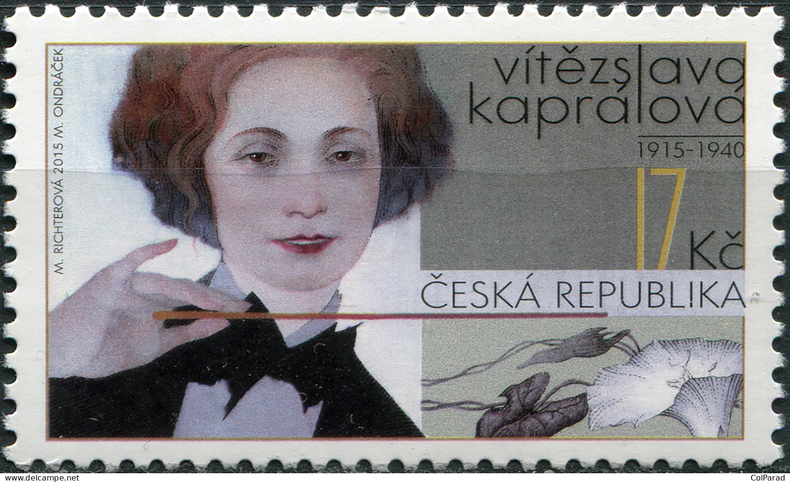 CZECH REPUBLIC - 2015 - STAMP MNH ** - Personalities - Vítezslava Kaprálová - Ongebruikt