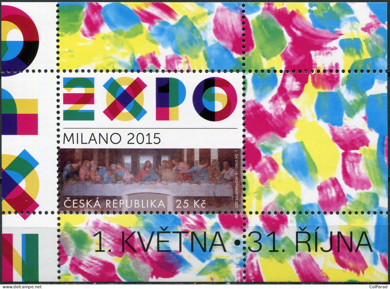 CZECH REPUBLIC - 2015 - SOUVENIR SHEET MNH ** - Expo Milano 2015 - Neufs