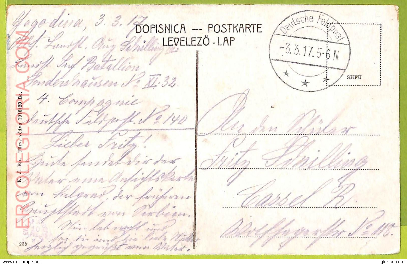 Ae8896 - Ansichtskarten VINTAGE POSTCARD - SERBIA - Belgrade Бео́град - Serbia