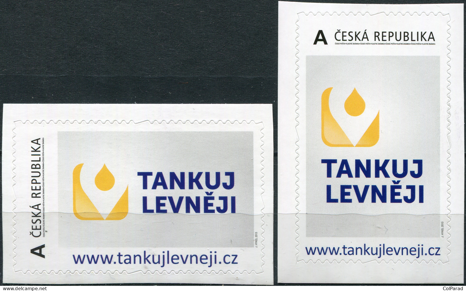 CZECH REPUBLIC - 2013 - SET MNH ** - Fill Your Fuel Tank In A Cheaper Way - Unused Stamps