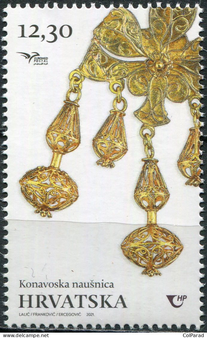 CROATIA - 2021 - STAMP MNH ** - Handicraft Jewelry - Croatie