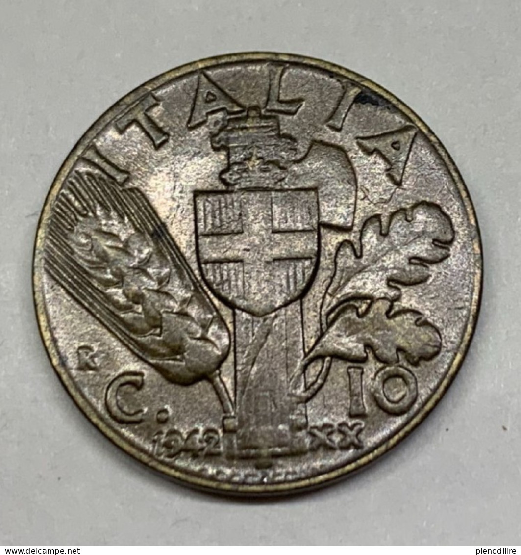 1942 XX R. 10 C. Impero .....(A10.36) - 1900-1946 : Victor Emmanuel III & Umberto II