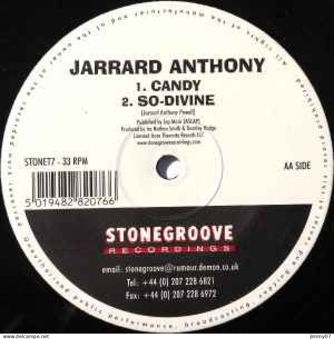 Jarrard Anthony - The Dream (12") - 45 Toeren - Maxi-Single