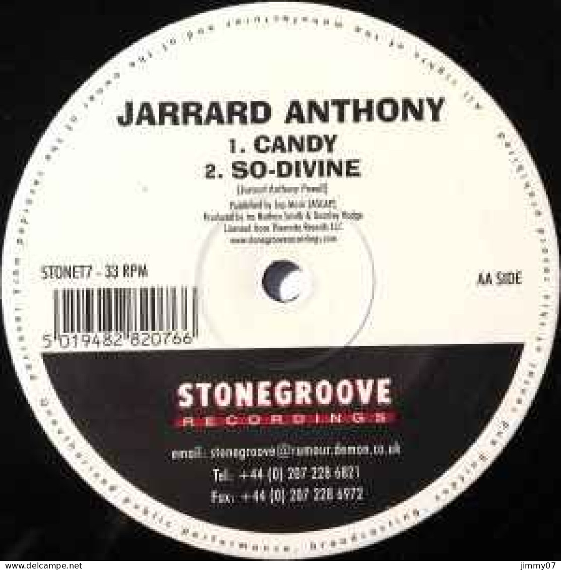 Jarrard Anthony - The Dream (12") - 45 Rpm - Maxi-Singles