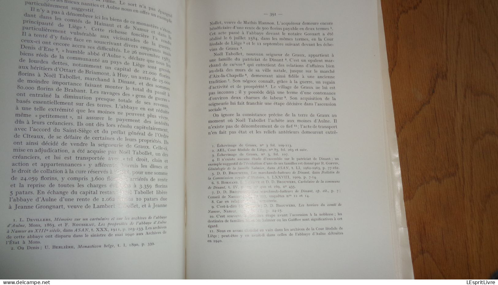 LA SORCELLERIE DANS LE COMTE DE NAMUR Au Début de l'Epoque Moderne Régionalisme Namurois Procès Sorcière