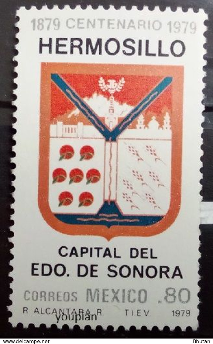 Mexico 1979, 100 Years Hermosillo City, MNH Single Stamp - Mexiko