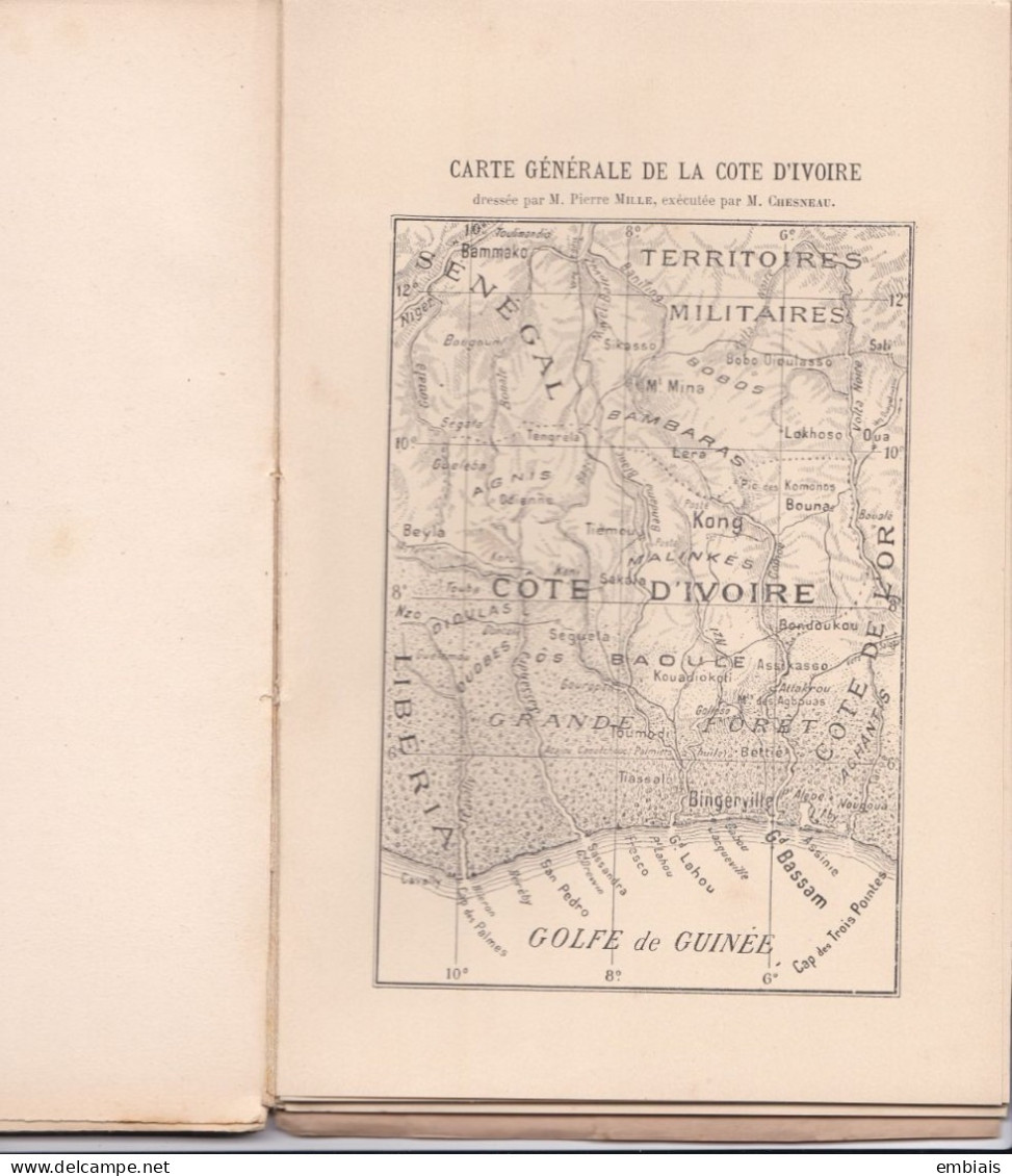 CÔTE D'IVOIRE Exposition Universelle 1900 Les Colonies Françaises La Côte D'Ivoire CATALOGUE RAISONNÉ Par Pierre Mille - 1801-1900