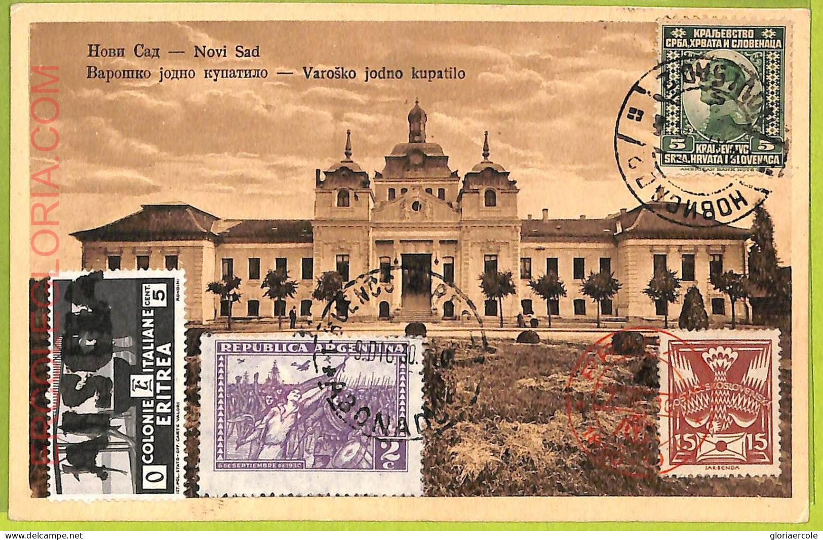 Ae8924 - TOURIST CARD - SERBIA - Novi-Sad,Нови Сад - Serbia