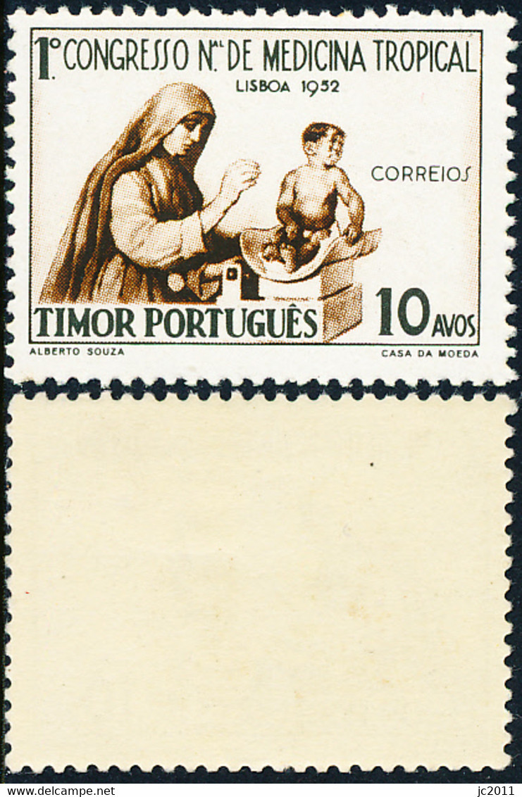 Timor / Portuguese Timor - 1952 - Tropical Medicine Congress / Lisbon - MNG - Timor