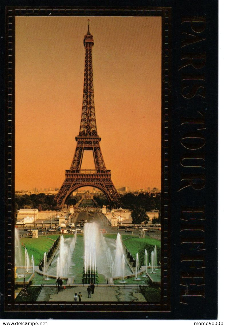 PARIS : Les Jeux D'eau Du Trocadéro, Le Pont D'Iéna Et La Tour Eiffel - Eiffelturm