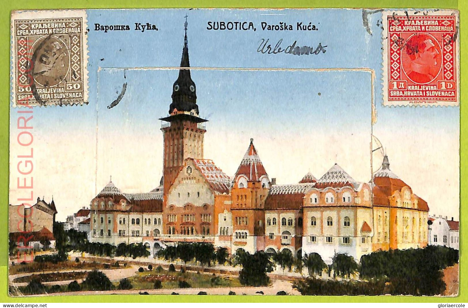 Ae8929 - Ansichtskarten VINTAGE POSTCARD - SERBIA - Subotica Суботица - Serbia