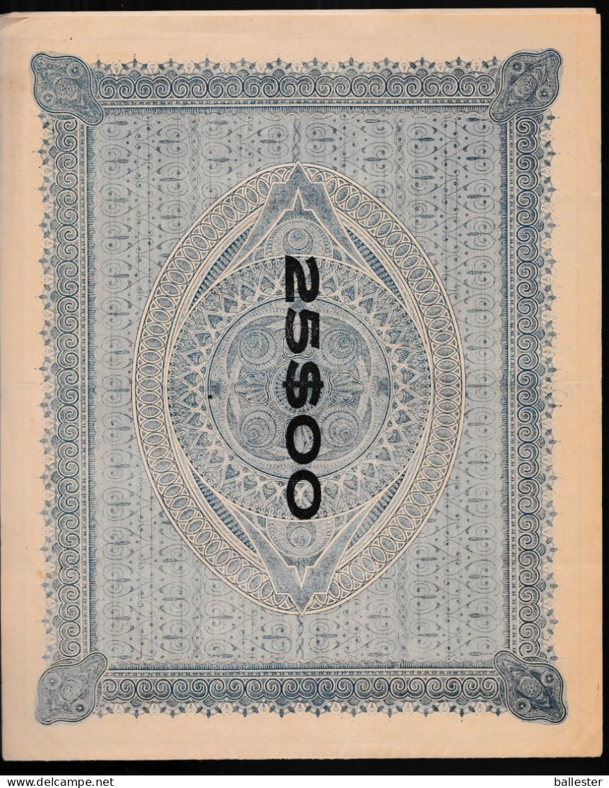 Portugal - Acção (titulo De 5) Companhia De Seguros BANCO DE SEGUROS - Lisboa - 1921 - Autres & Non Classés