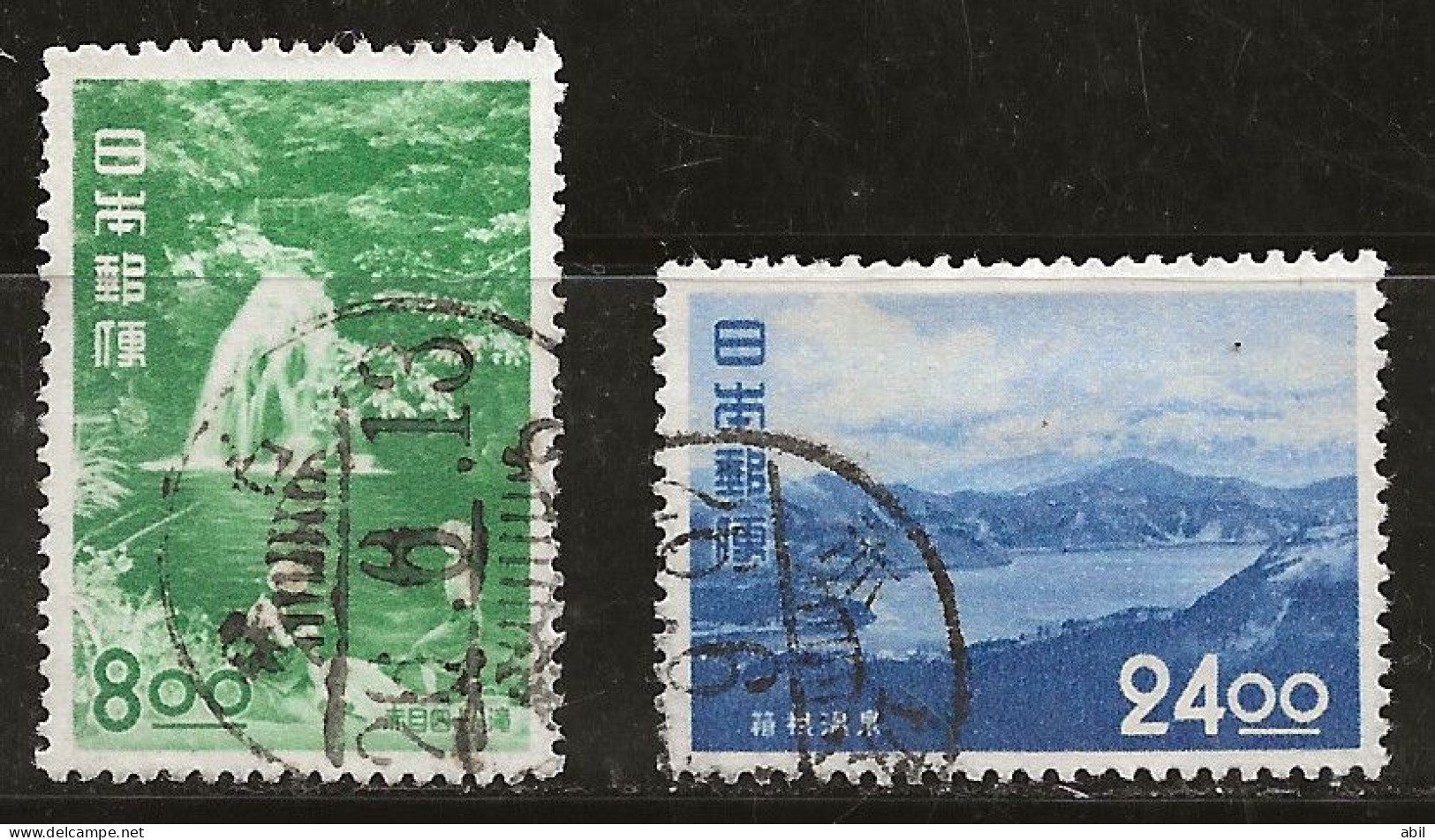 Japon 1951 N° Y&T : 472 Et 473 Obl. - Gebraucht