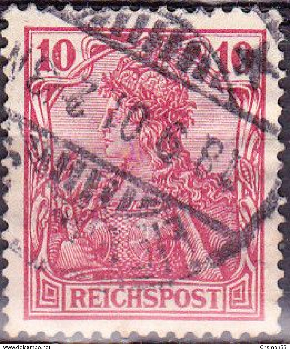 1900 - ALEMANIA - IMPERIO - GERMANIA REICHPOST - YVERT 54 - Gebruikt