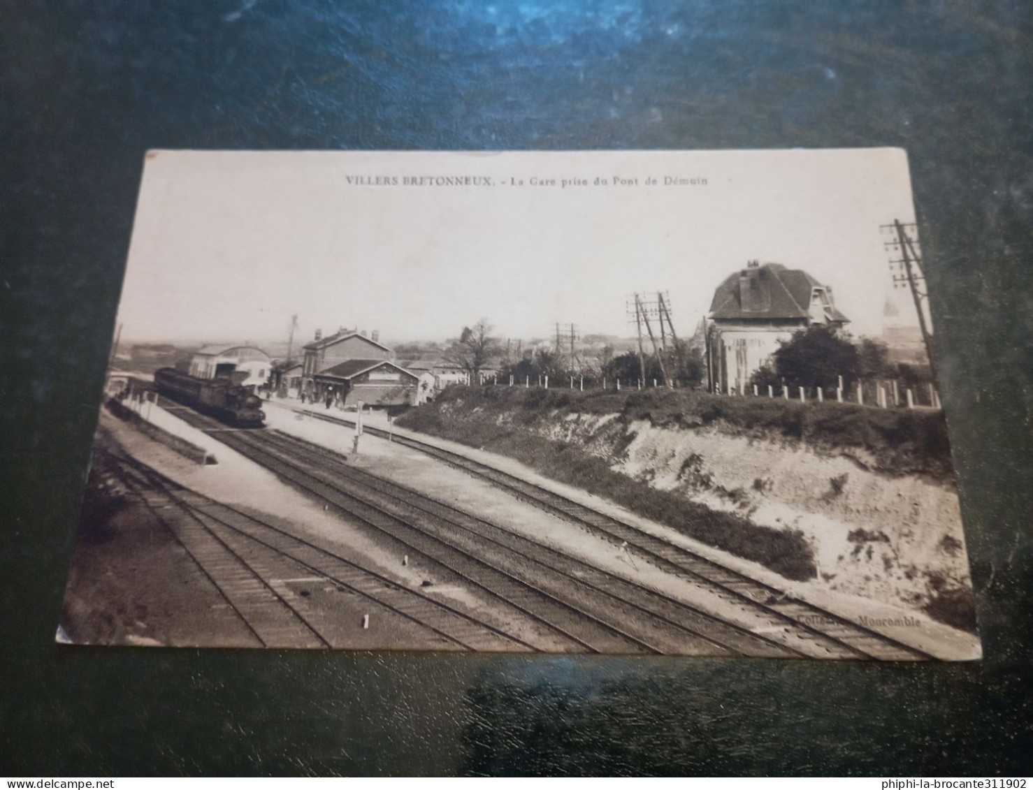 B1/59-  La Gare Prise Du Pont De Demuin - Villers Bretonneux