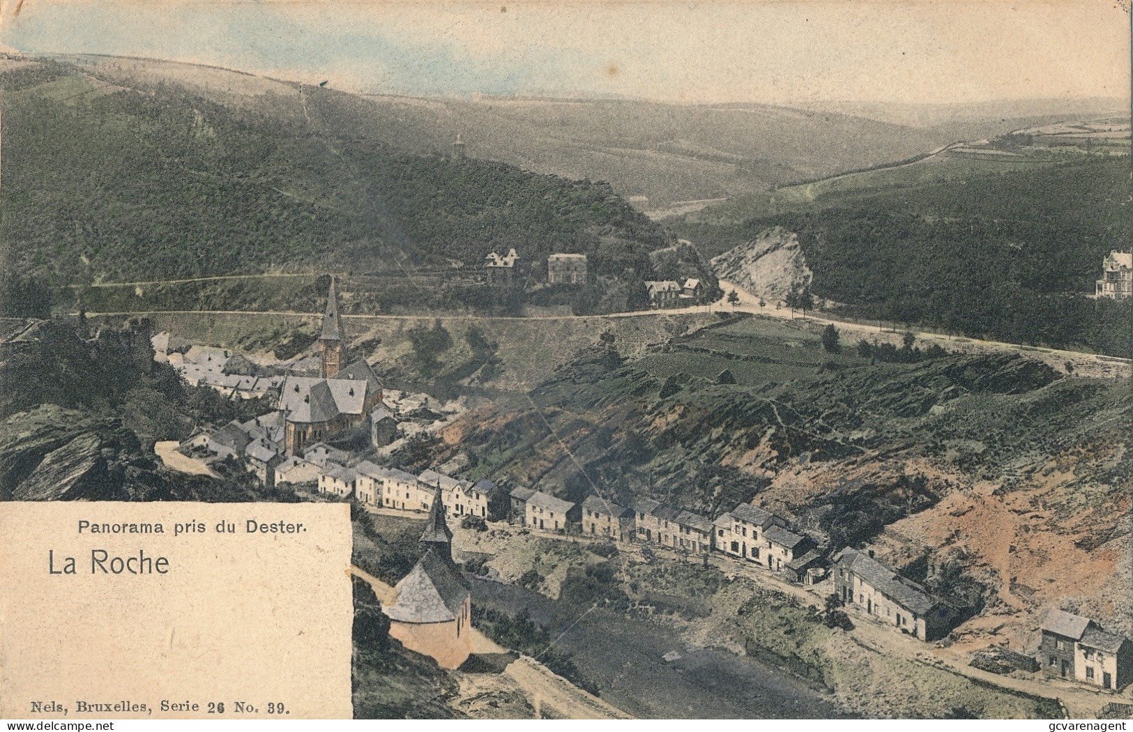 LA ROCHE   PANORAMA PRIS DU DESTER     ZIE AFBEELDINGEN - La-Roche-en-Ardenne