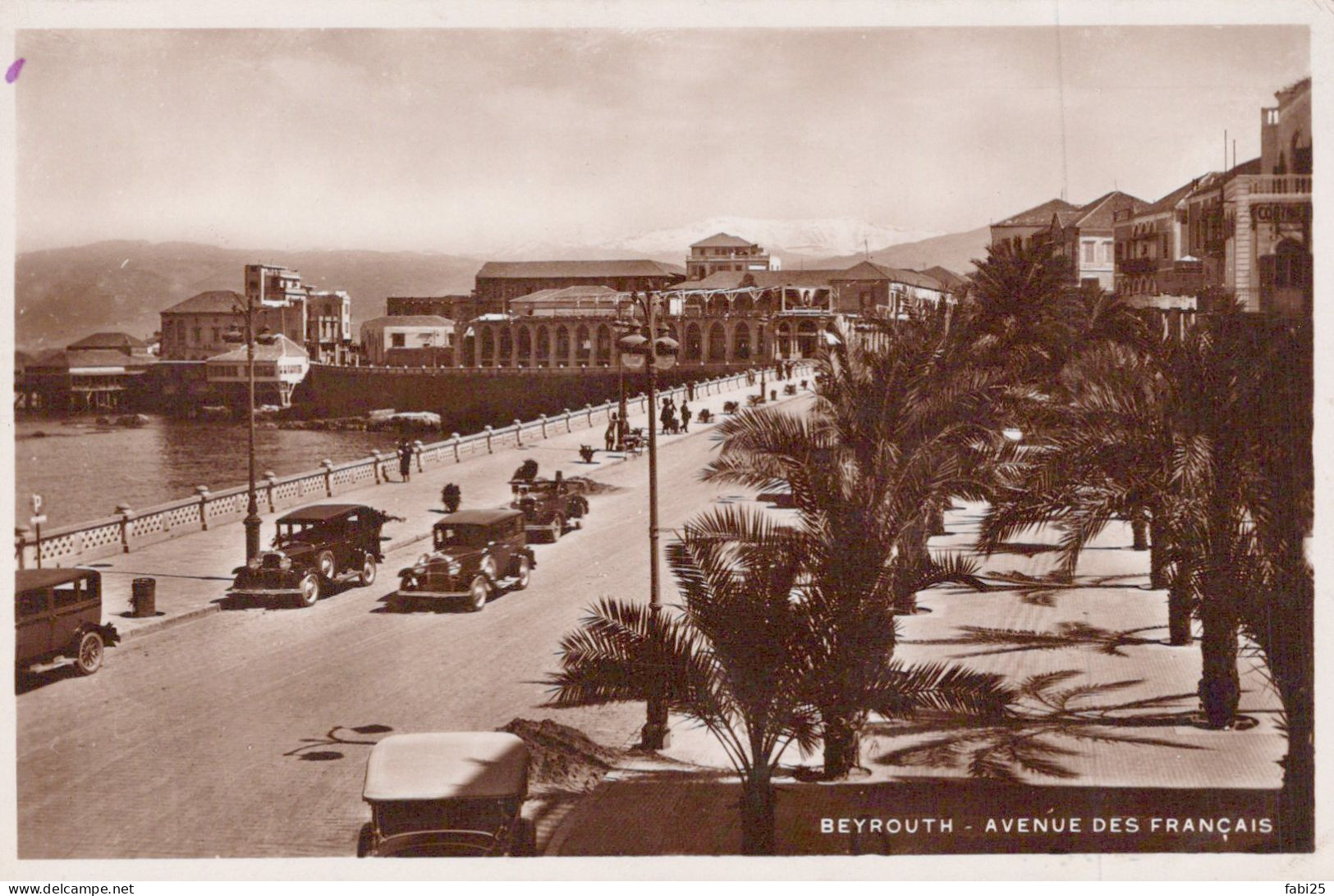 BEYROUTH AVENUE DES FRANCAIS - Lebanon