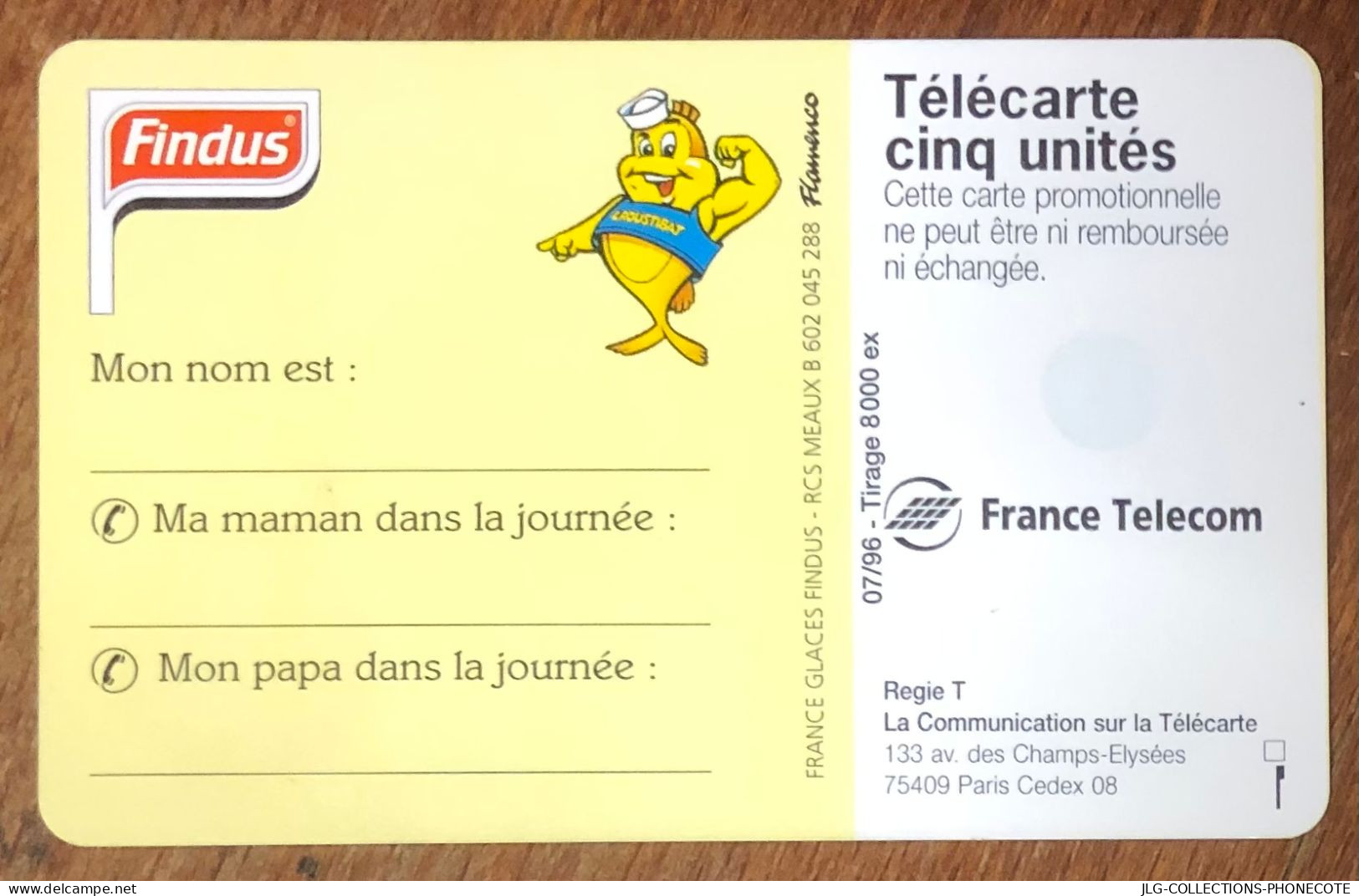 XXL D. HECHTER Gn312 TELECARTE 5U DUMMY SANS PUCE TELEFONKARTE SCHEDA TARJETA PHONECARD PREPAID PREPAYÉE CALLING CARD - 5 Einheiten