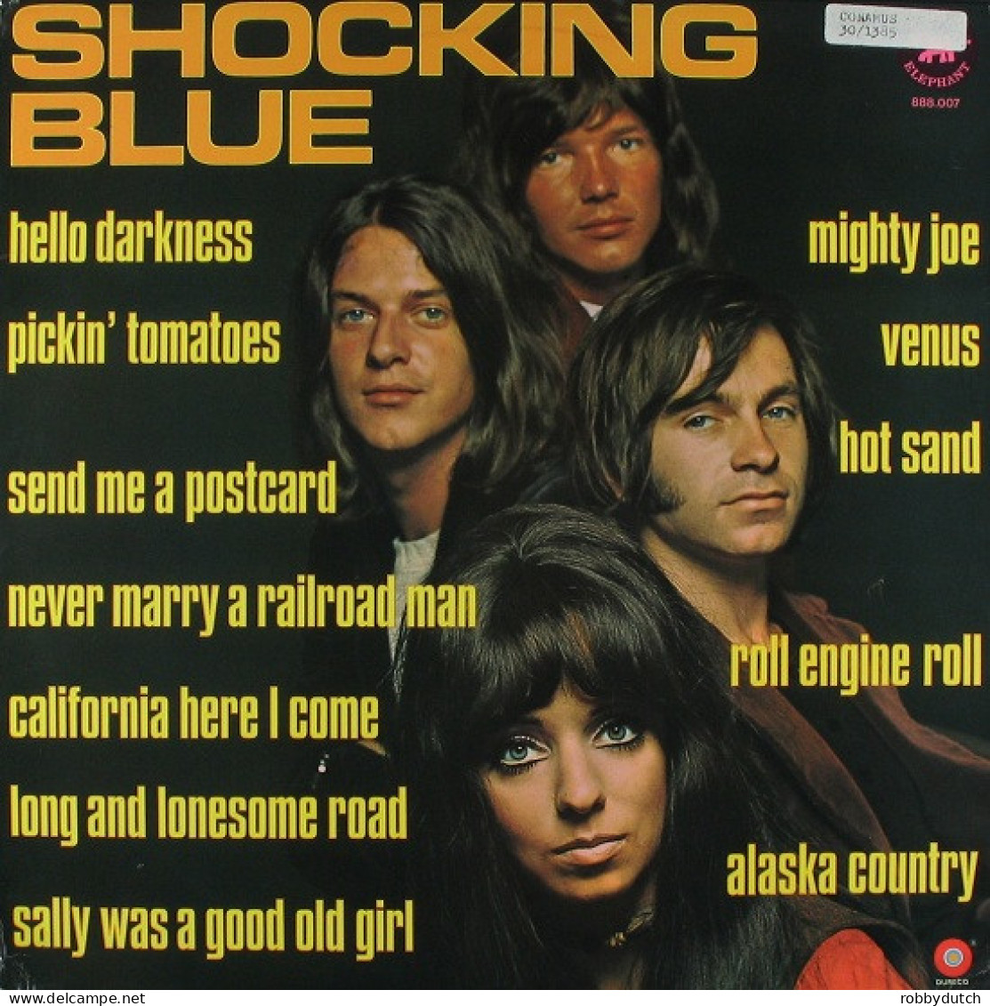* LP *  SHOCKING BLUE - SAME (France & Benelux 1970) - Rock