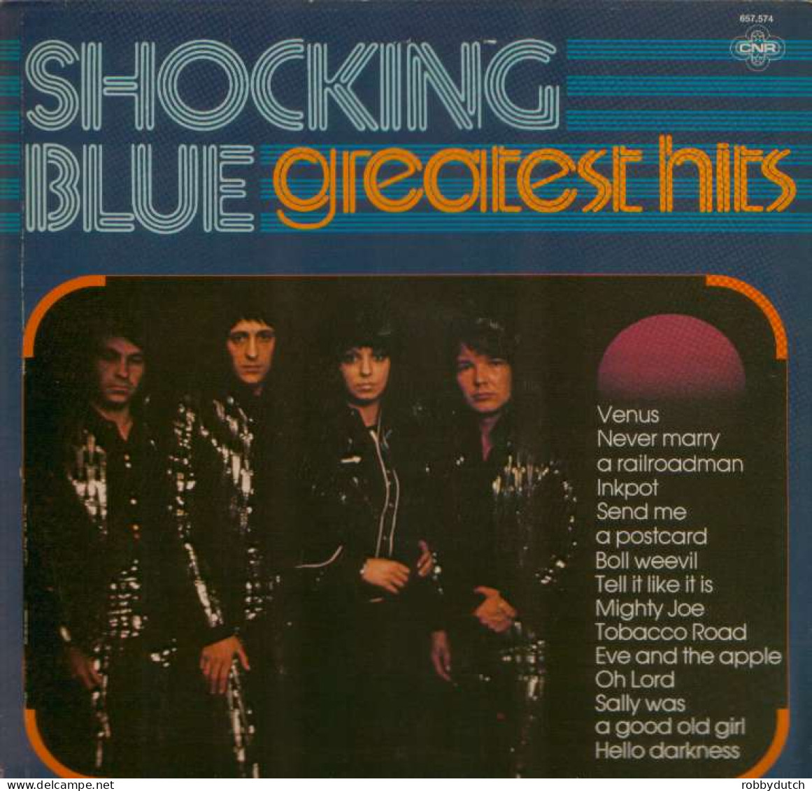 * LP *  SHOCKING BLUE - GREATEST HITS (Holland 1980 EX) - Rock