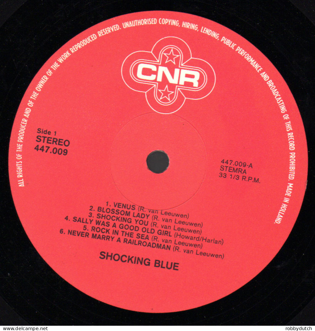 * LP *  SHOCKING BLUE - SAME (CNR) (Holland 1977 EX) - Rock