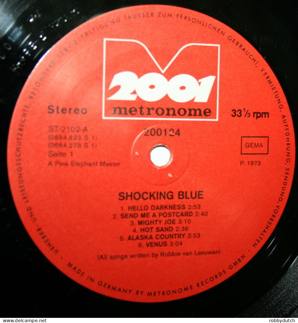 * LP *  SHOCKING BLUE'S BEST (Germany 1973 EX!) - Rock