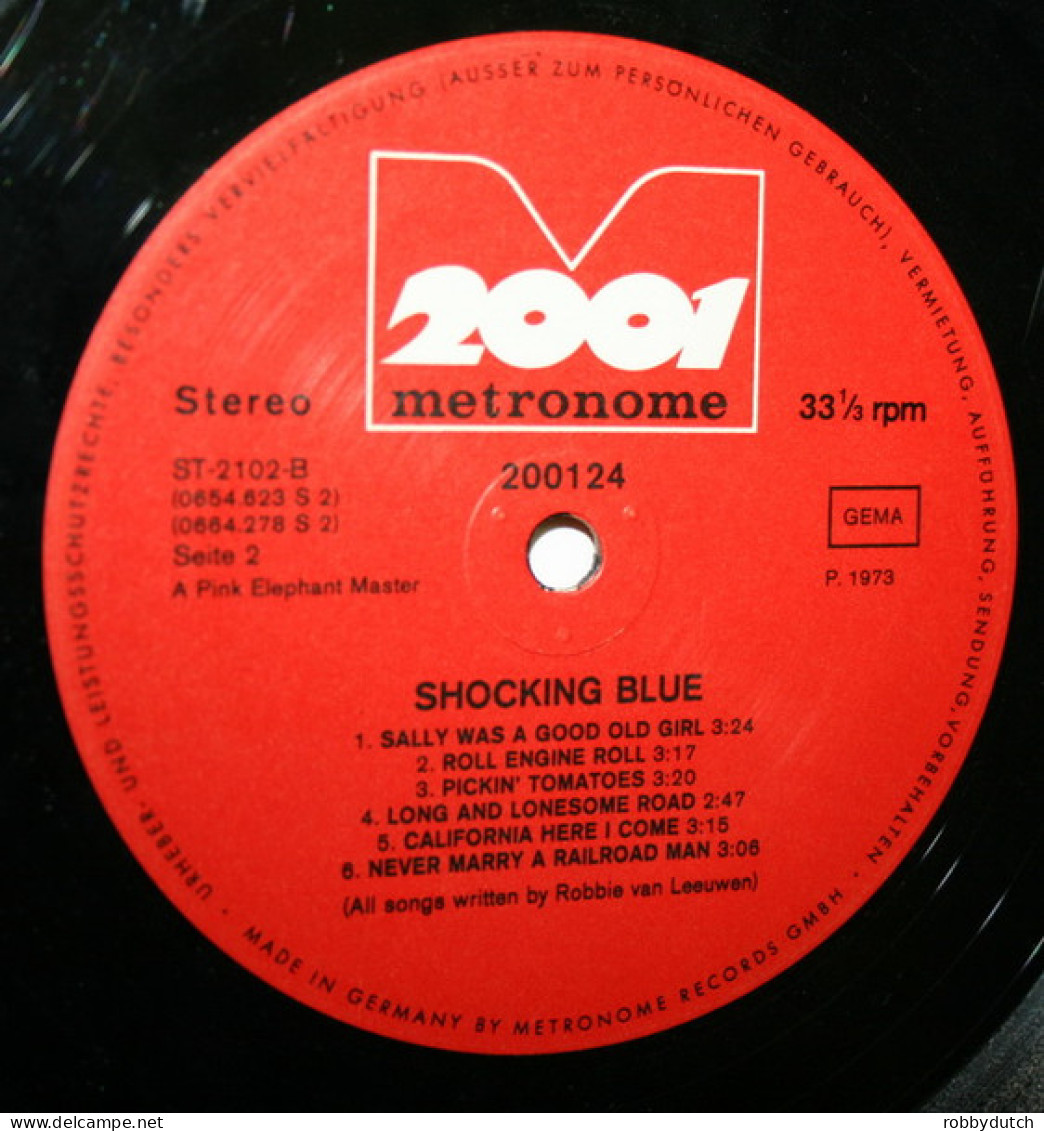 * LP *  SHOCKING BLUE'S BEST (Germany 1973 EX!) - Rock