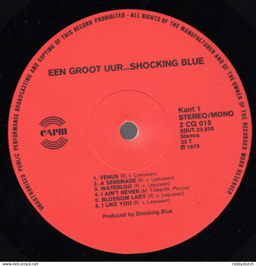 * 2LP *  SHOCKING BLUE  - EEN GROOT UUR SHOCKING BLUE (Holland 1975) - Rock