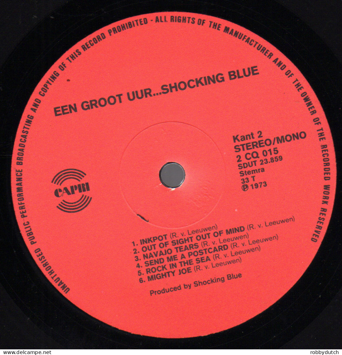 * 2LP *  SHOCKING BLUE  - EEN GROOT UUR SHOCKING BLUE (Holland 1975) - Rock