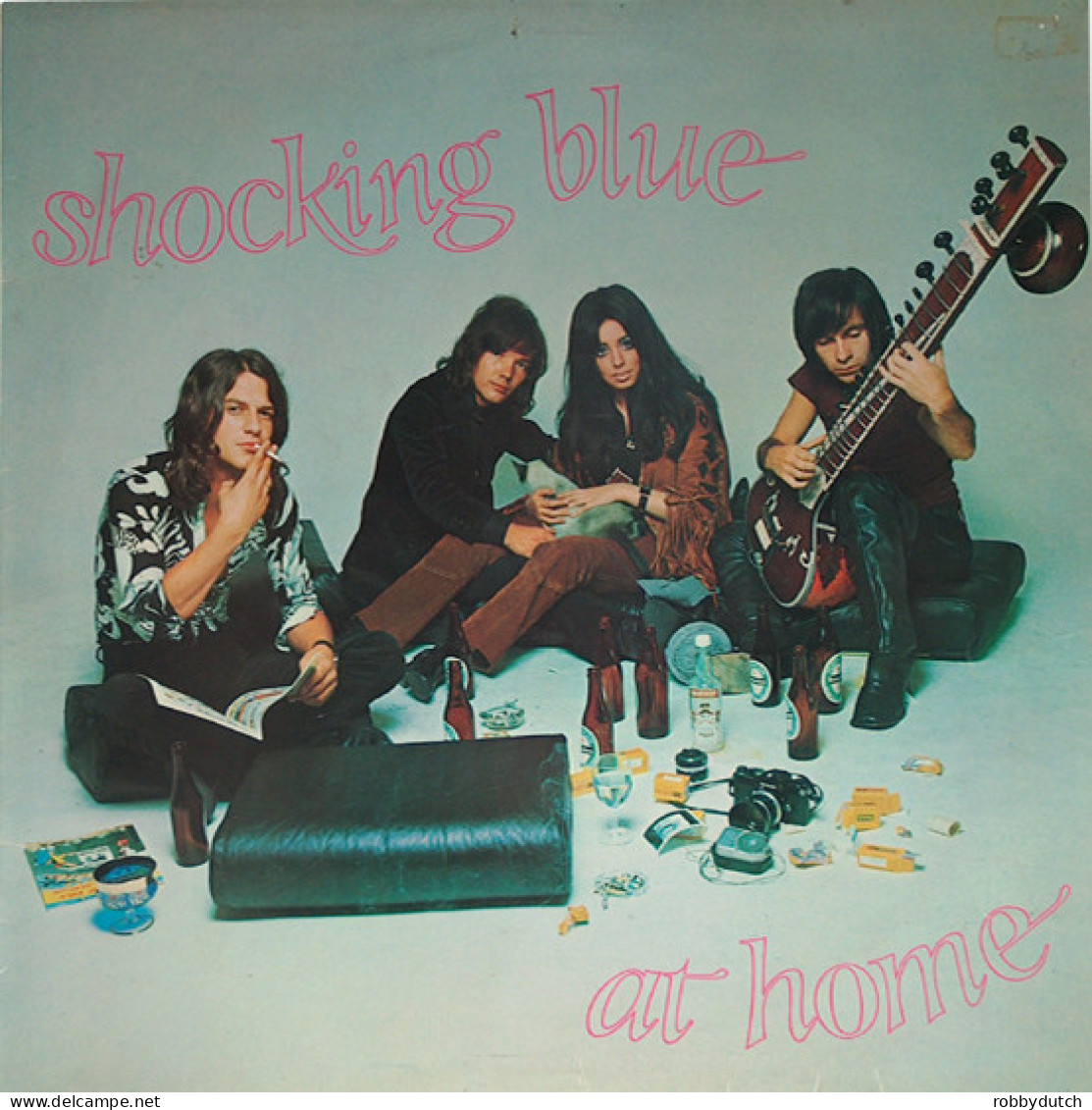 * LP *  SHOCKING BLUE - AT HOME (Holland 1969 EX-) - Rock